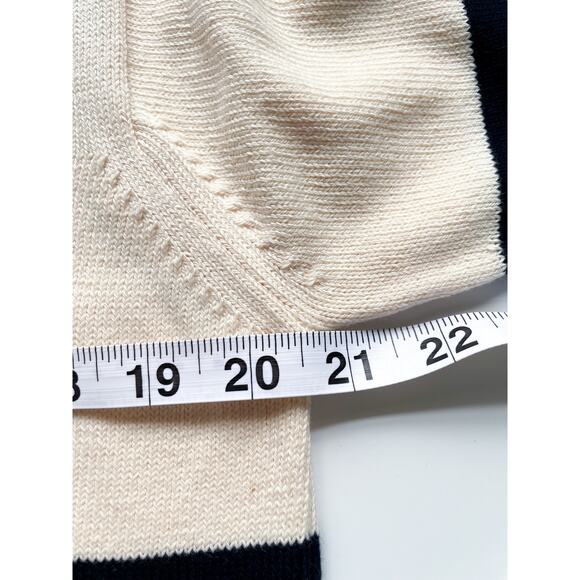 NWT Vintage Burberrys Nautical Crewneck Sweater Size 38" 97cm M/L - Picture 5 of 7